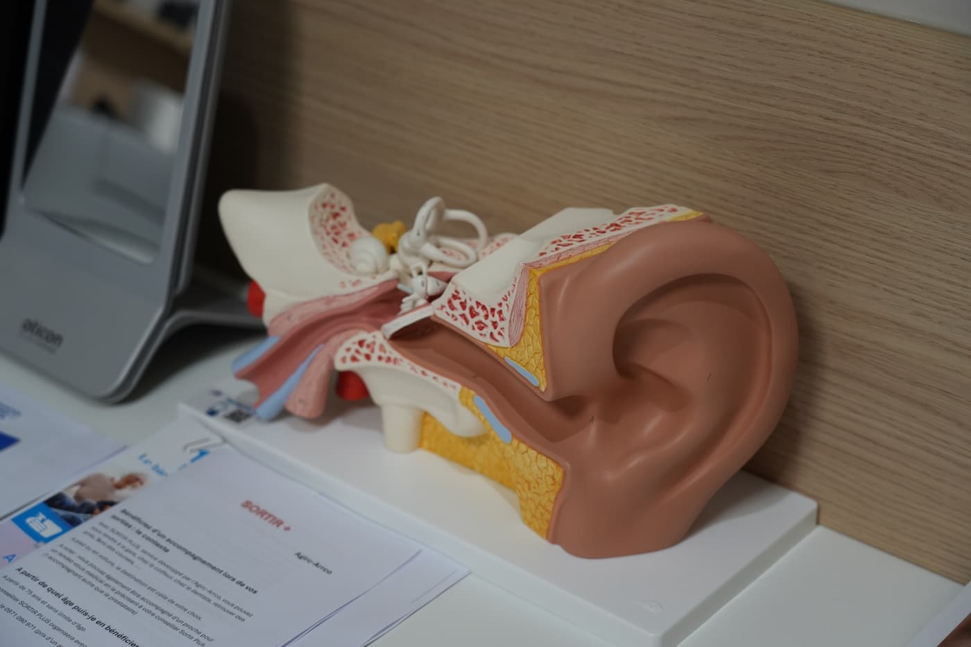 Test auditif pour un enfant